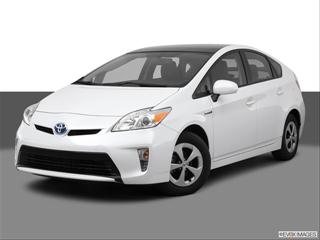 2012 Toyota Prius 4-door  Four Hatchback Front angle medium view photo